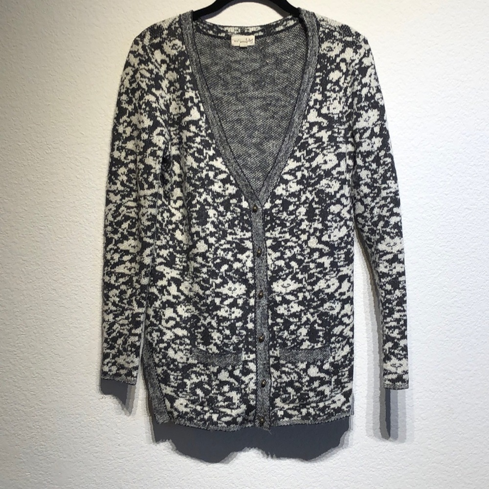 Hp Patterned Cardigan - image 1